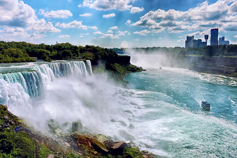 Ниагарский водопад панорама 3